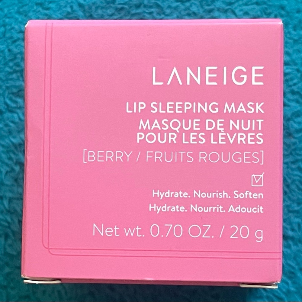 LANEIGE Berry Lip Sleeping Mask in Pink